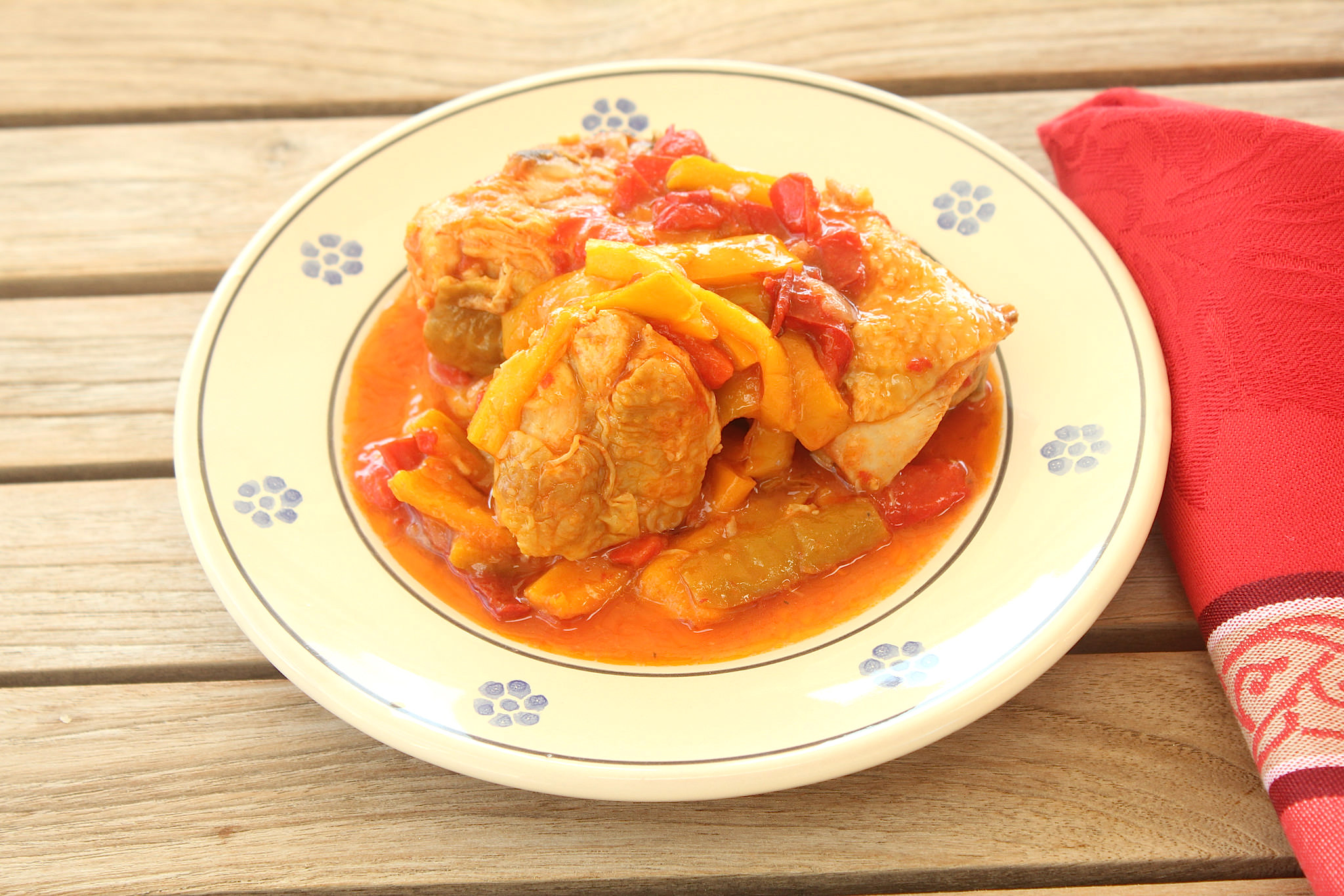 Pollo e peperoni Bimby