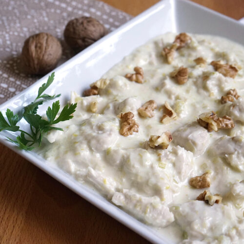 Pollo panna e noci Bimby