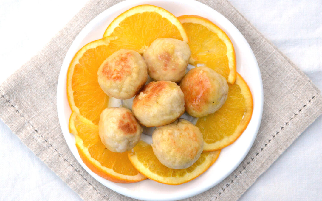 Polpette all’arancia