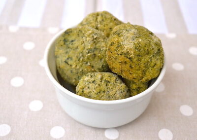 Polpette di bietole e patate al forno