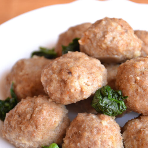 Polpette di carne e funghi Bimby