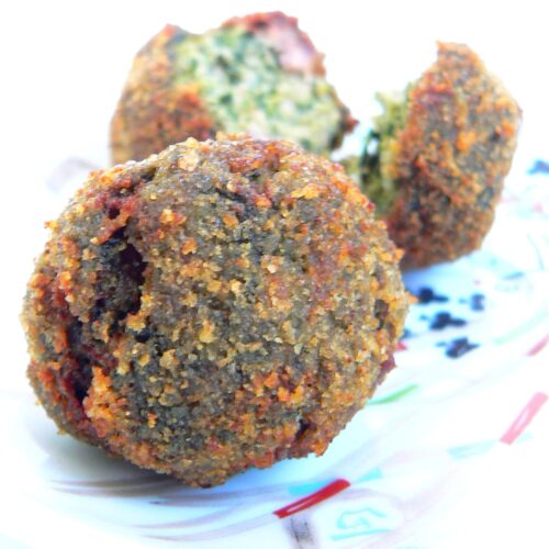 Polpette di carne e spinaci Bimby