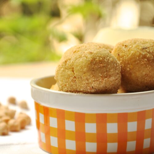 Polpette di ceci Bimby