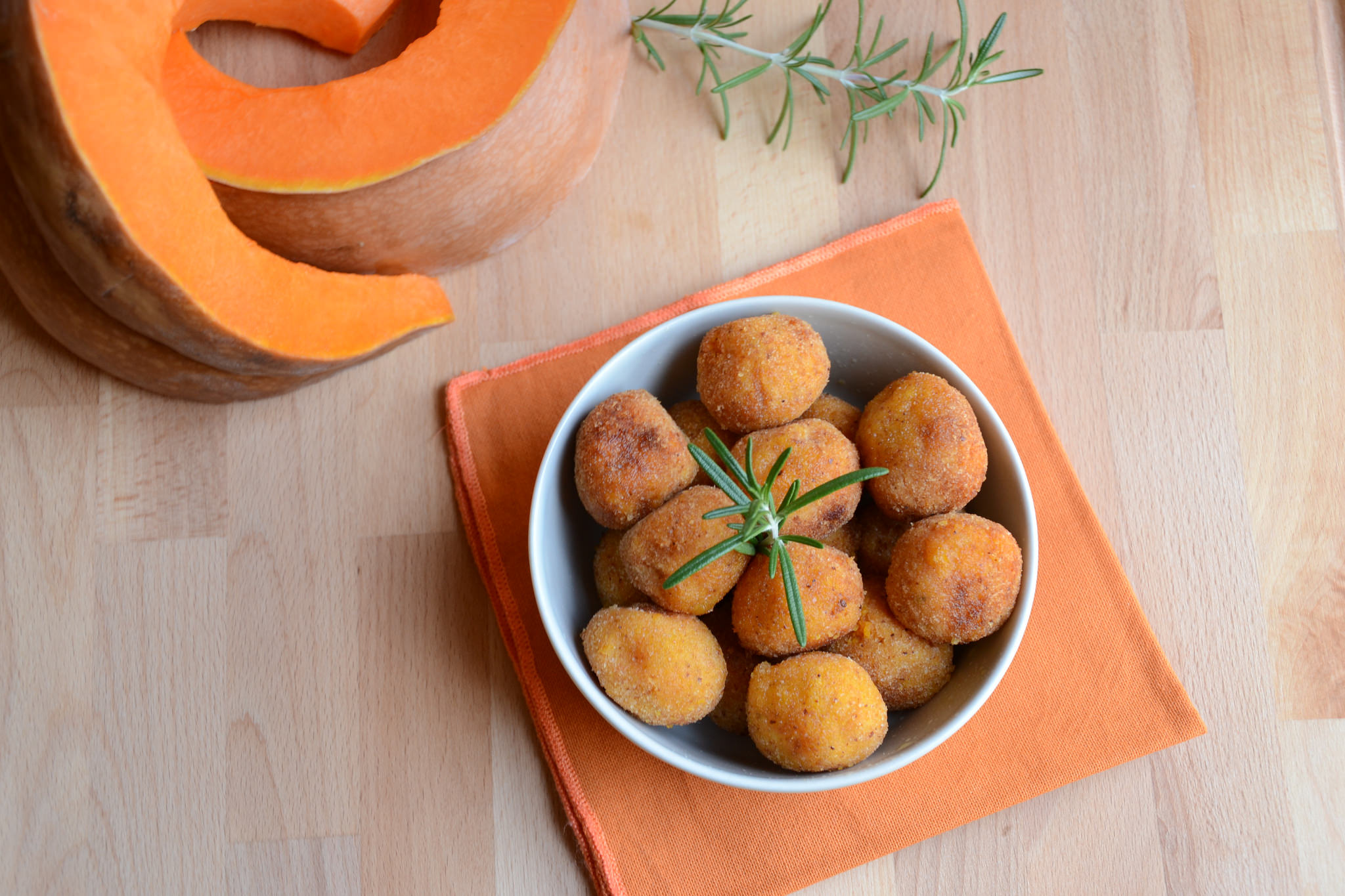 Polpette di zucca Bimby