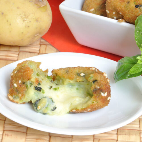 Polpette di zucchine e patate Bimby