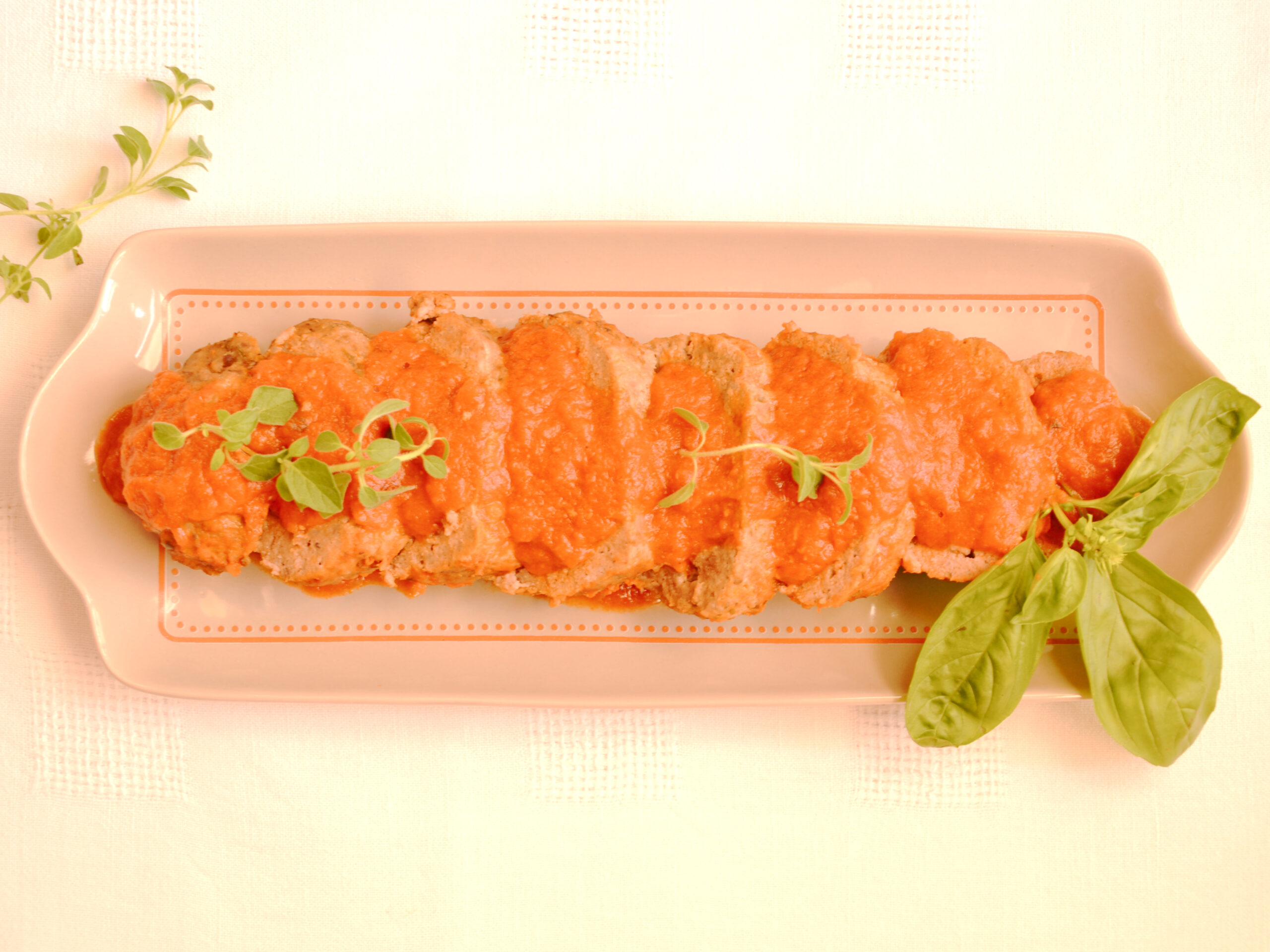 Polpettone al sugo Bimby