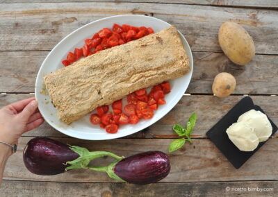 Polpettone di melanzane