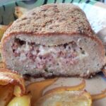 Polpettone di carne Bimby ripieno di prosciutto