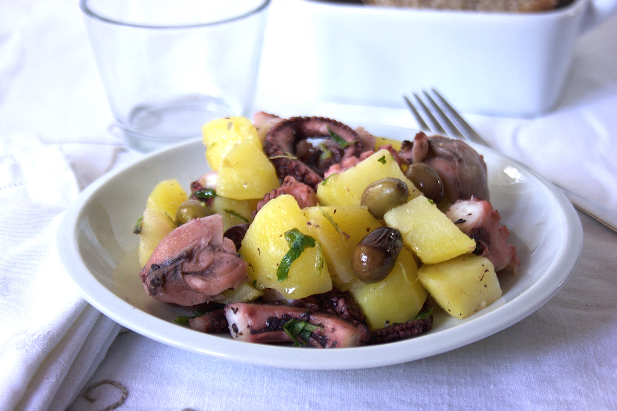 Polpo e patate Bimby