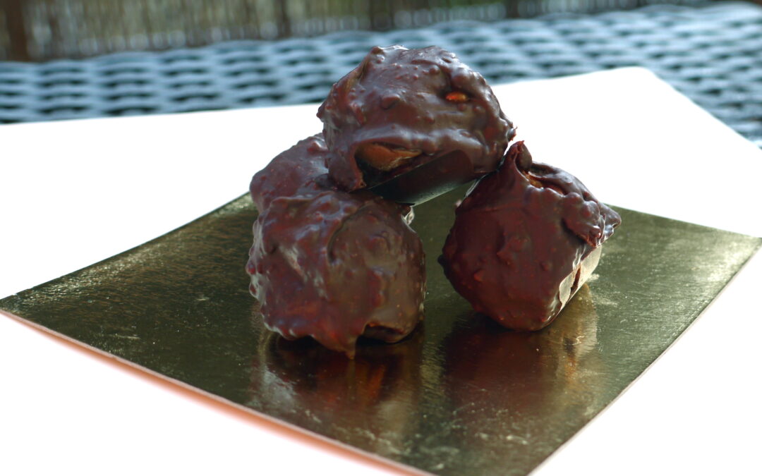 Praline al cioccolato e frutta secca