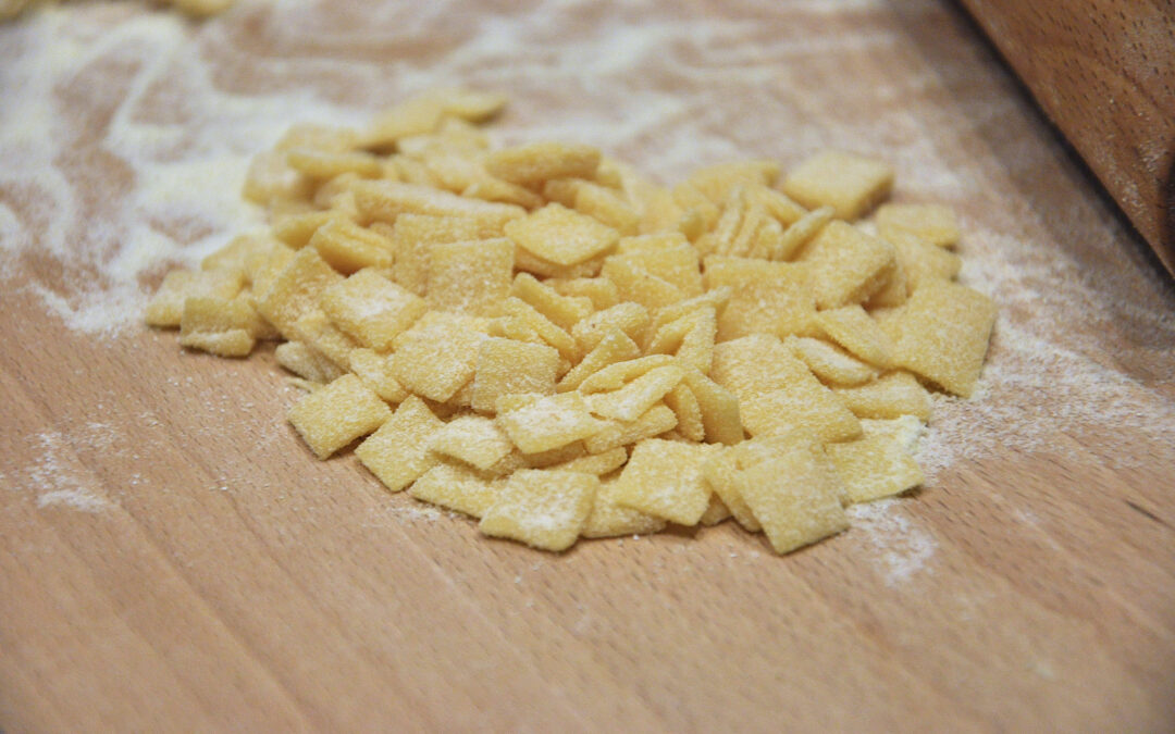 Quadrucci all’uovo