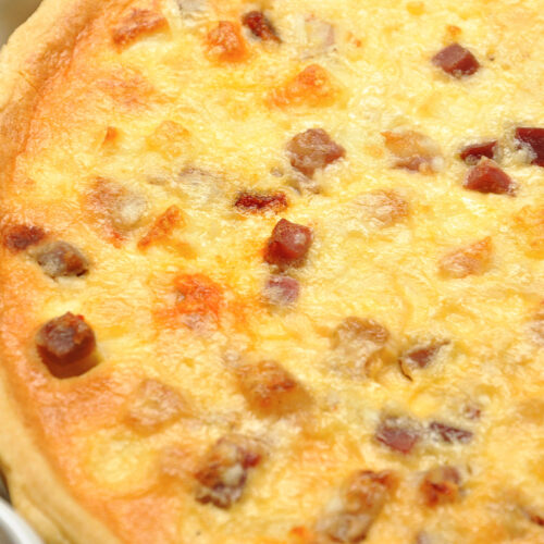 Quiche prosciutto e formaggio Bimby
