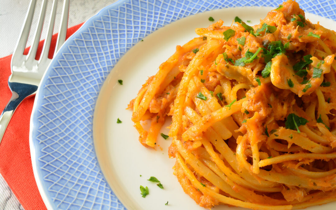 Pasta con ragu di pesce
