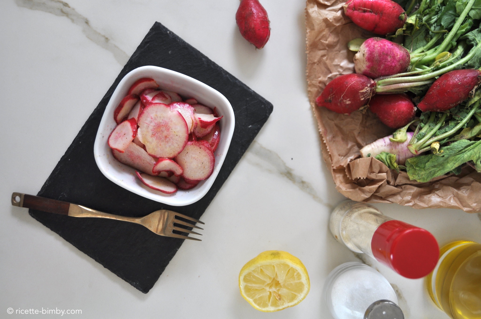 Ravanelli affettati Bimby