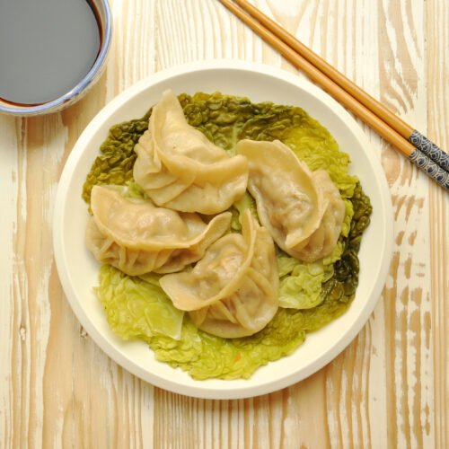 Ravioli di carne al vapore cinesi Bimby