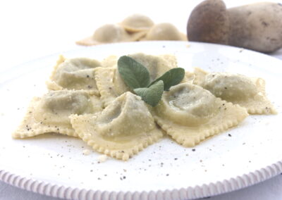 Ravioli ai funghi