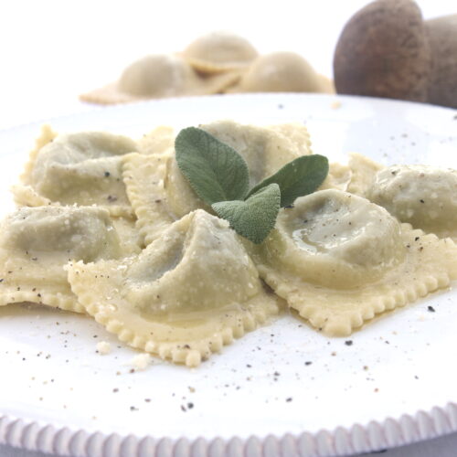 Ravioli funghi Bimby