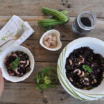 Riso venere gamberetti e zucchine Bimby