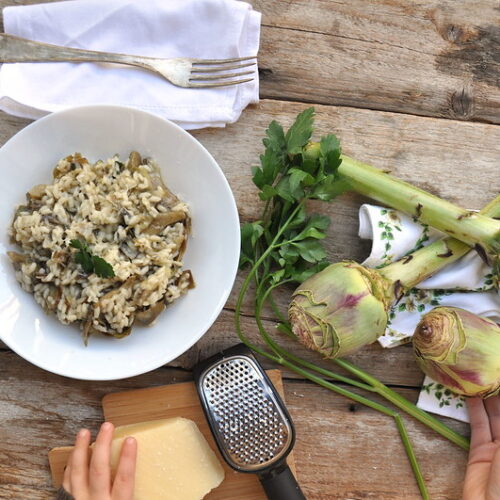 Risotto ai carciofi Bimby