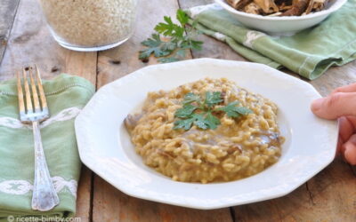 Risotto ai funghi secchi