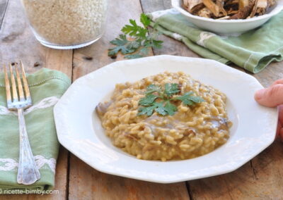 Risotto ai funghi secchi