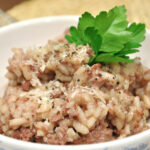 Risotto al chianti e salsiccia Bimby