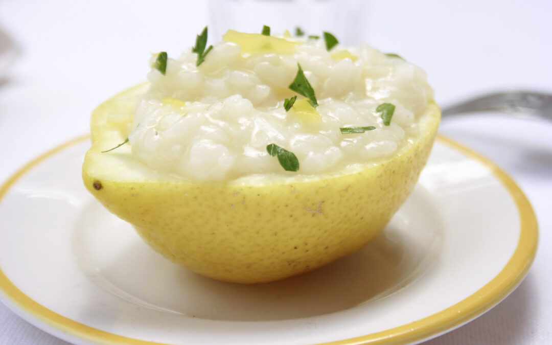 Risotto al limone