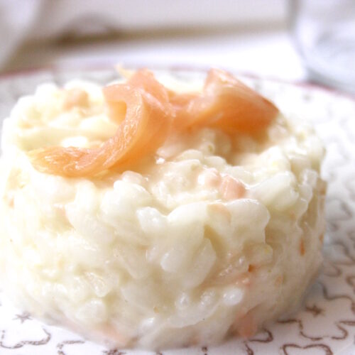 Risotto al salmone affumicato Bimby