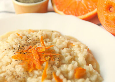 Risotto all’arancia