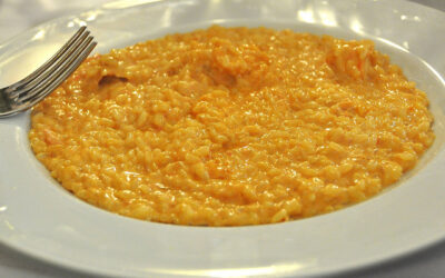 Risotto alla crema di scampi