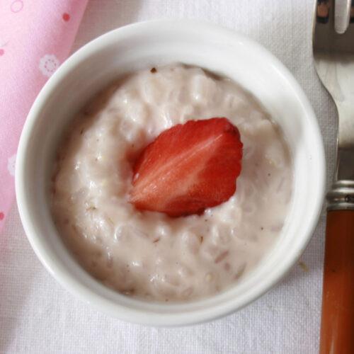 Risotto alle fragole Bimby
