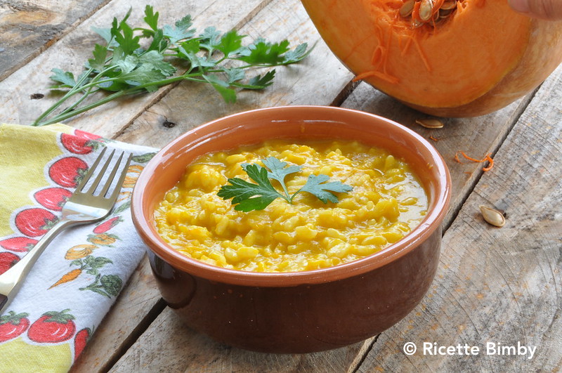 Risotto con zucca Bimby