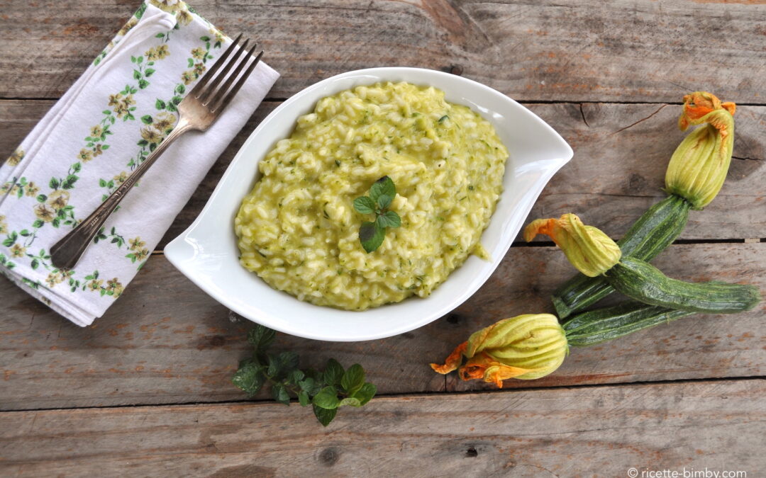 Risotto con zucchine Bimby: semplice bontà