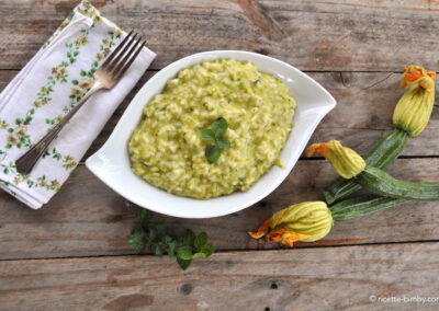 Risotto con zucchine Bimby: semplice bontà
