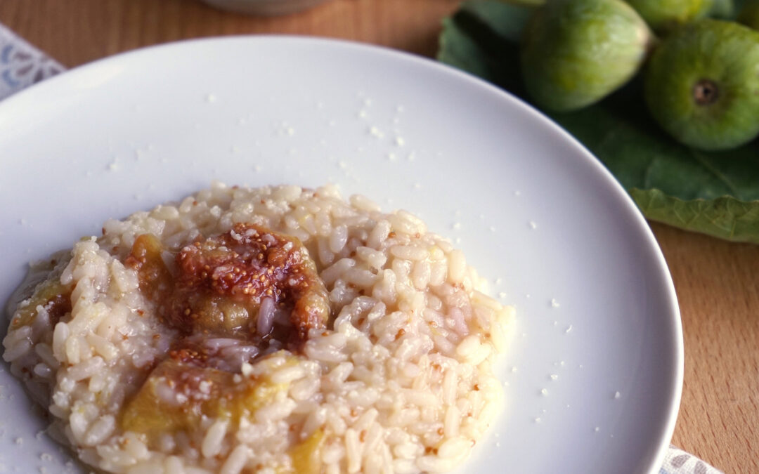 Risotto fichi e pecorino