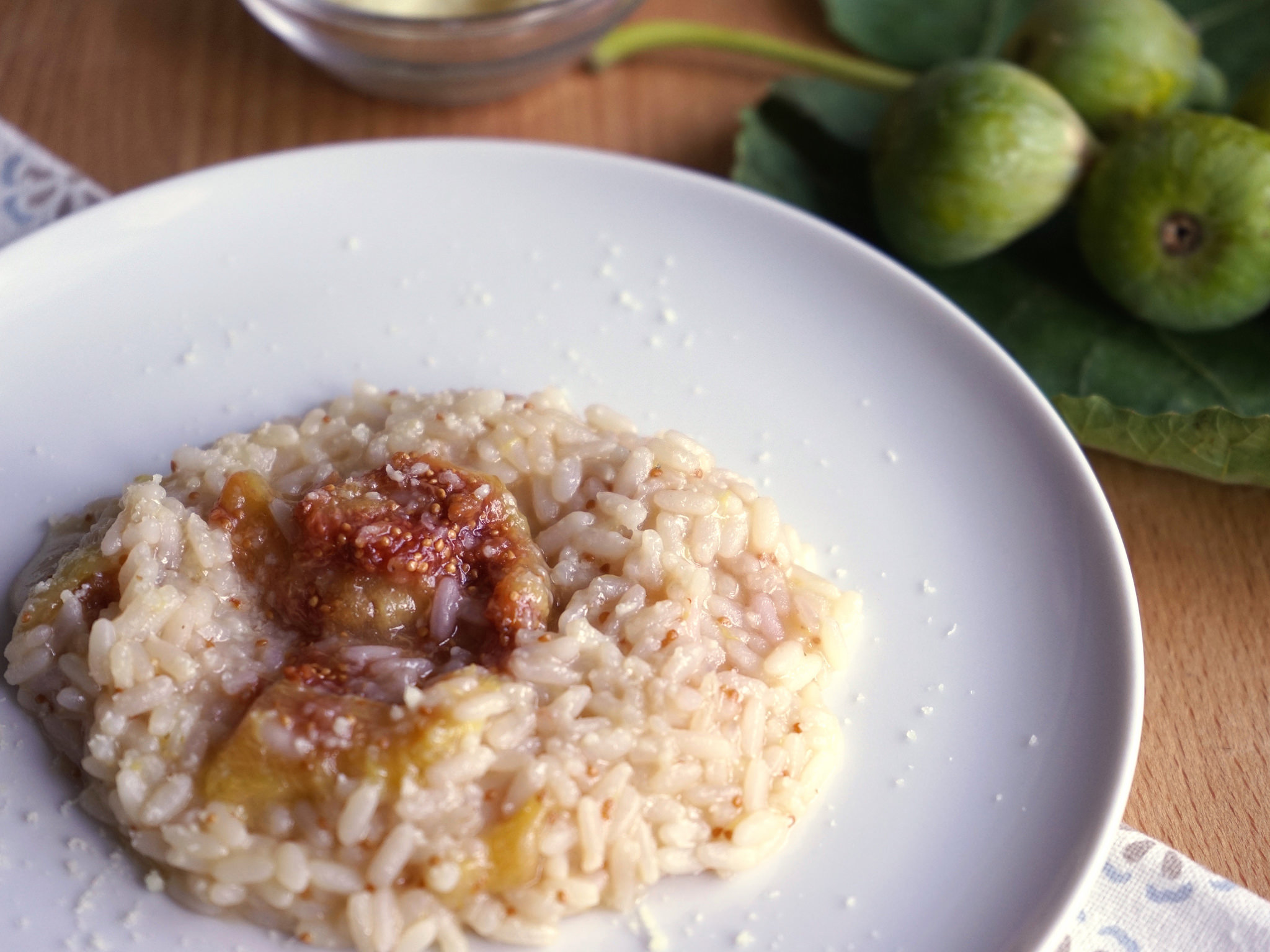 Risotto fichi e pecorino Bimby