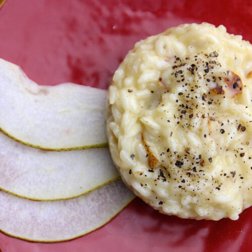 Risotto pere e taleggio Bimby