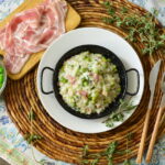 Risotto piselli e pancetta Bimby