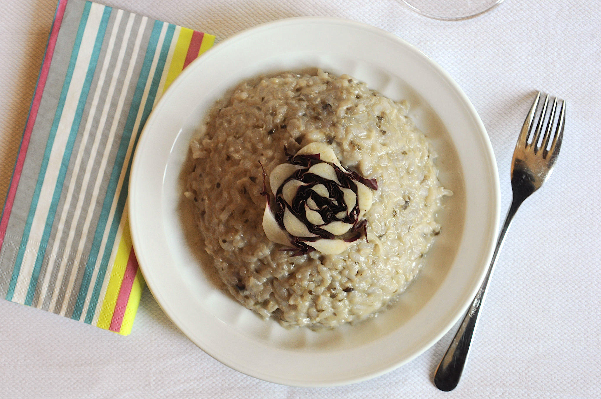 Risotto radicchio e gorgonzola Bimby