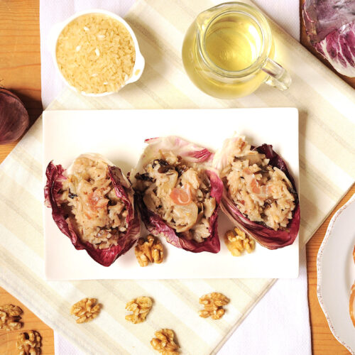 Risotto radicchio e pancetta Bimby