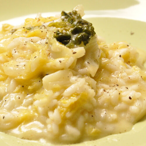 Risotto verza e formaggio Bimby
