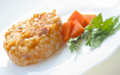 Risotto zucca e pancetta