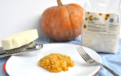 Risotto zucca e provola