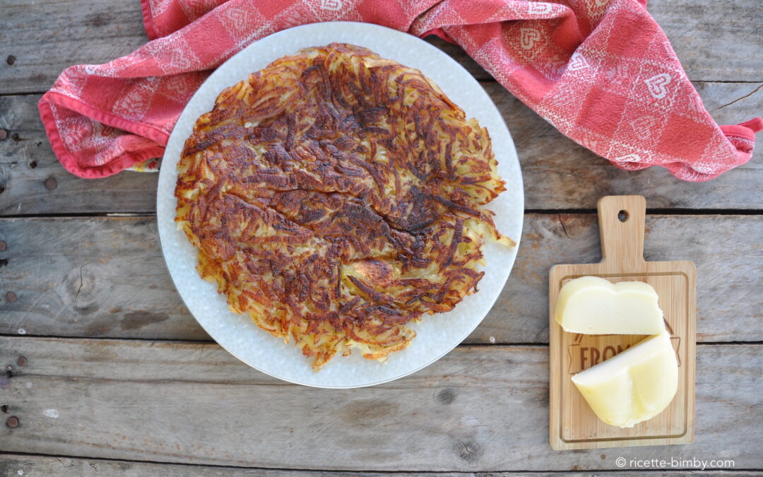 Rosti di patate: la ricetta col Bimby