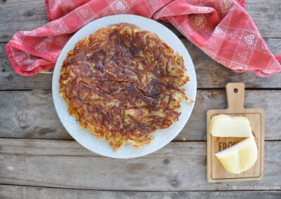 Rosti di patate: la ricetta col Bimby