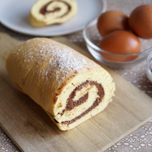 Rotolo alla Nutella Bimby