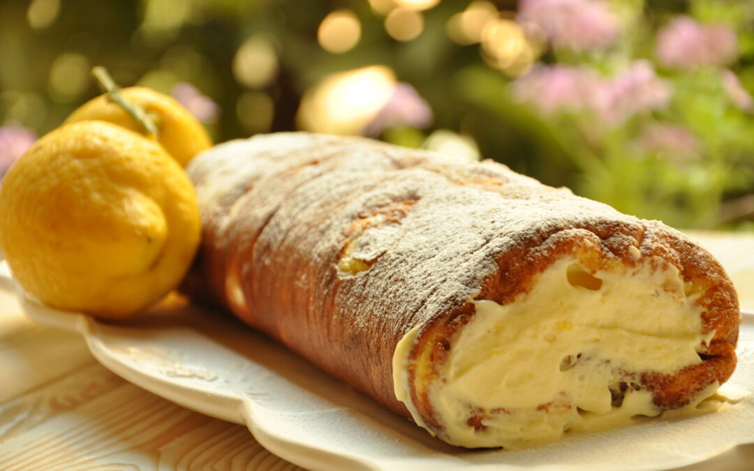 Rotolo con crema al limone