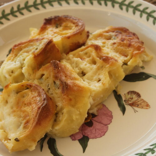 Rotolo di pasta fresca Bimby zucchine