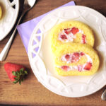 Rotolo fragole e panna Bimby