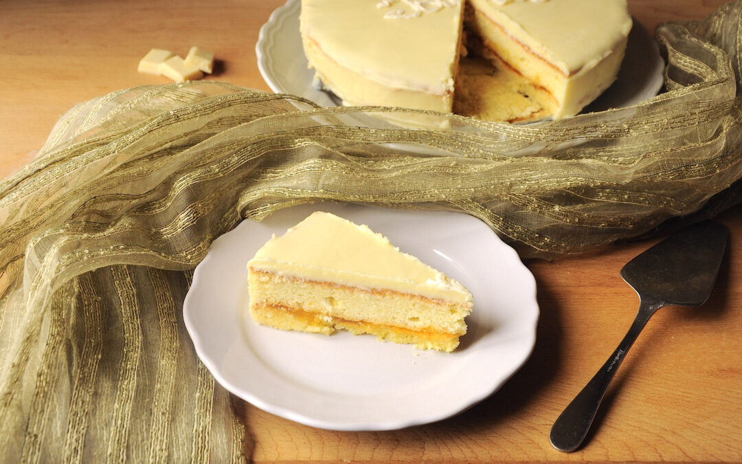 Sacher al cioccolato bianco